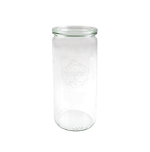 1L Weck Cylindrical Glass Jar with Lid