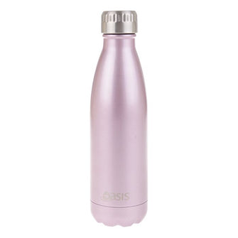 Oasis Stainless Steel Insulated Drink Bottle 500ml Blush