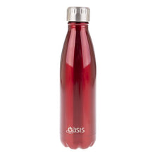 Oasis Stainless Steel Insulated Drink Bottle 500ml Red