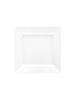 25.5 x 25.5 cm White Square Platter
