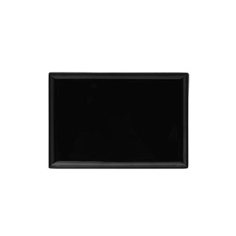 25 x 17 cm Black Rectangular Platter