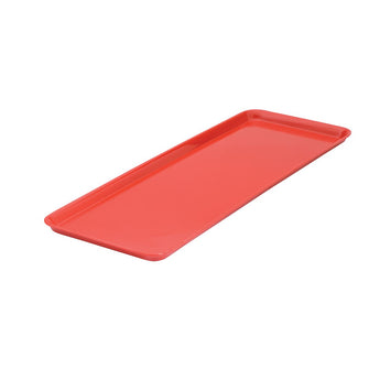 50 x 18 cm Red Rectangular Sandwich Cake Platter Large