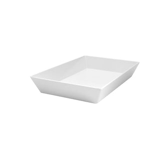 45 x 30 x 7 cm White Rectangular Deep Dish