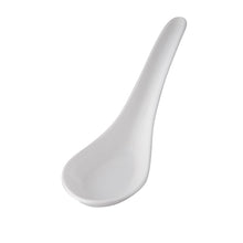 White Chinese Soup Spoon