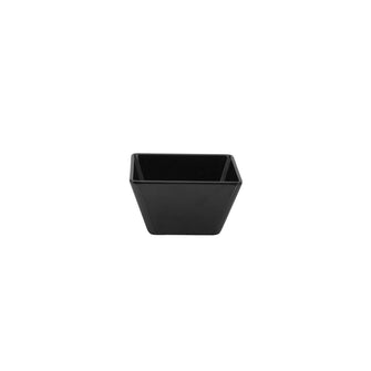 13 x 13 x 7 cm Black Square Bowl