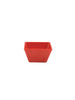 13 x 13 x 7 cm Red Square Bowl