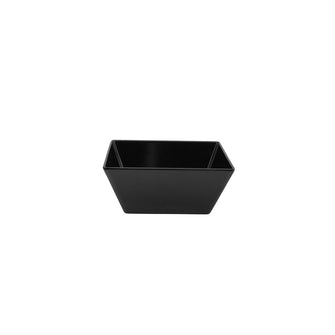 24 x 24 x 10 cm Black Square Bowl