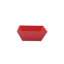 30 x 30 x 11.5 cm Red Square Bowl