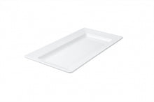White Rectangular Platter with Wide Rim 710mm