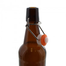 Amber Flip Top Bottle 750ml