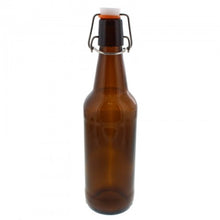 Amber Flip Top Bottle 500mL