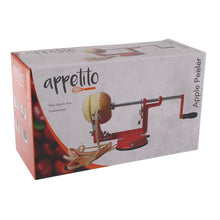 Apple Peeler Corer with Suction Base Red