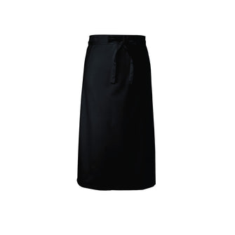 Bar Apron Black 3/4 Length