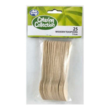 Wooden Teaspoon 110mm 25 Pack