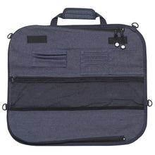 Blue Denim 8 Pocket Padded Knife Roll