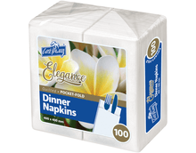 White Dinner Napkins