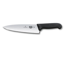 Victorinox Chefs Knife with Extra Broad Blade Black