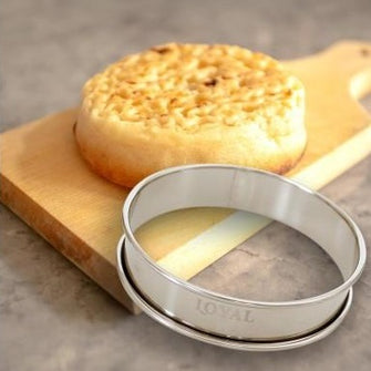 Stainless Steel Crumpet Ring 100mm