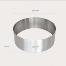 200mm Food Stacker Cake Ring