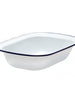 32cm Enamel Oblong Pie Dish Falcon Enamelware