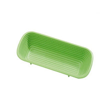 Green Rectangular Proofing Basket 500g
