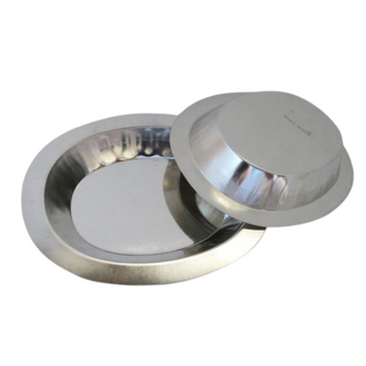 Pie Tin Ovals Plain Edge