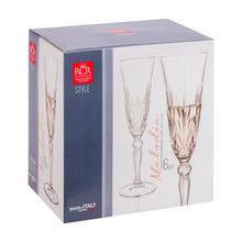 RCR Melodia Champagne Flutes 160ml Box of 6