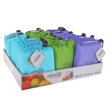 Reusable Mesh Produce Bags Set 8 with pouch