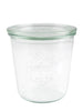 Weck Tapered Glass Jar with Lid - 580ml