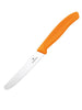 Victorinox Steak and Tomato Knife Round Tip Orange