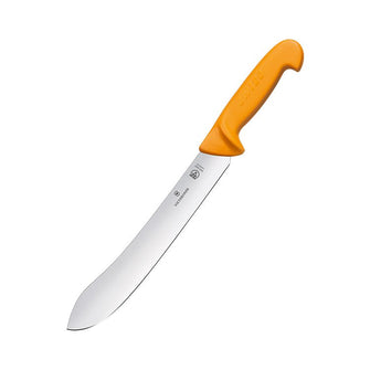 Victorinox Swibo Wide Tip Stiff Butchers Knife 25cm Orange