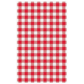 Gingham Red Greaseproof Paper 200pk