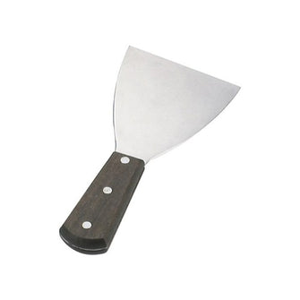 Pan Scraper Wood Handle Chef Inox