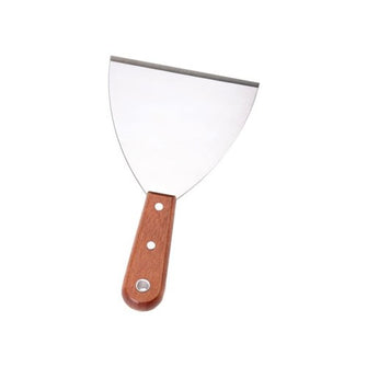 11cm Grill Scraper Wood Handle Chef Inox