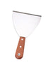 12.5cm Grill Scraper Wood Handle Chef Inox