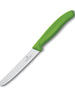 Victorinox Steak and Tomato Knife Round Tip Green
