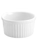 1L White Porcelain Souffle Dish